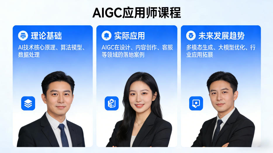 AIGC应用师课程，覆盖了AI技术的理论基础、实际应用、以及未来发展趋势(更新)-赚赚小目标云网创