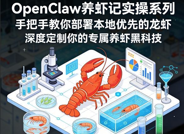 OpenClaw养虾记实操系列，手把手教你部署本地优先的龙虾，深度定制你的专属养虾黑科技-赚赚小目标云网创