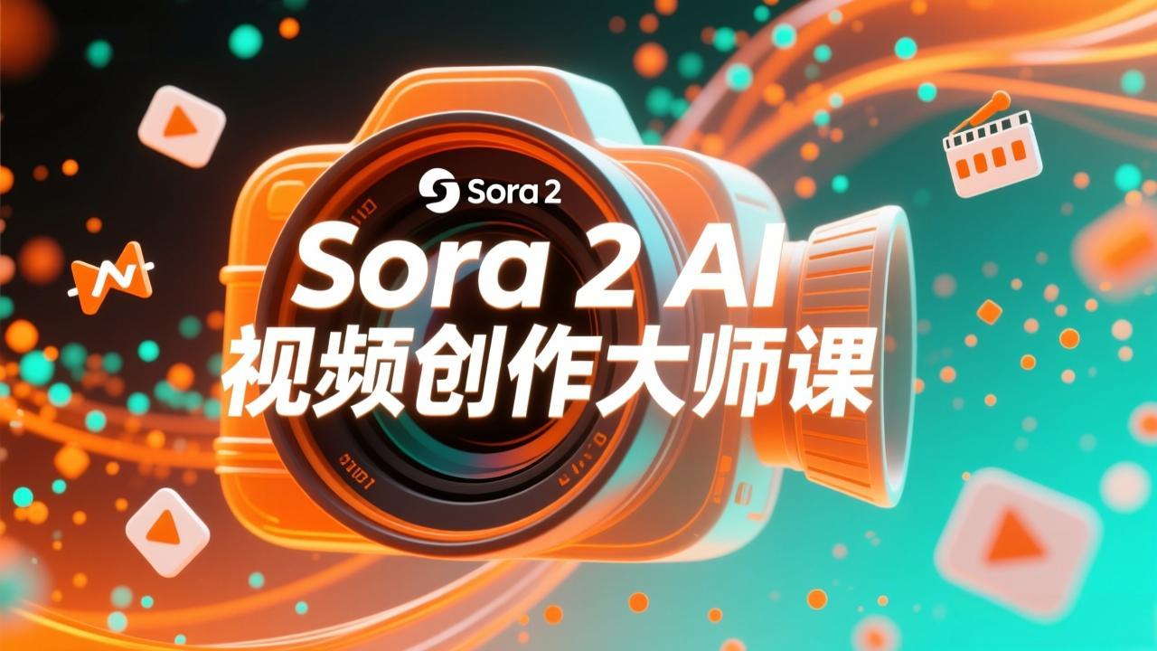 如何利用Sora 2创建流行AI人工智能视频大师班教程：掌握创作全流程，产出百万播放内容-赚赚目标云网创